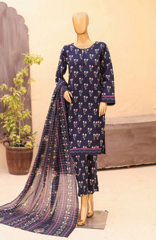 Bin Saeed Printed Lawn Collection 2024 Vol 13 - Design 13