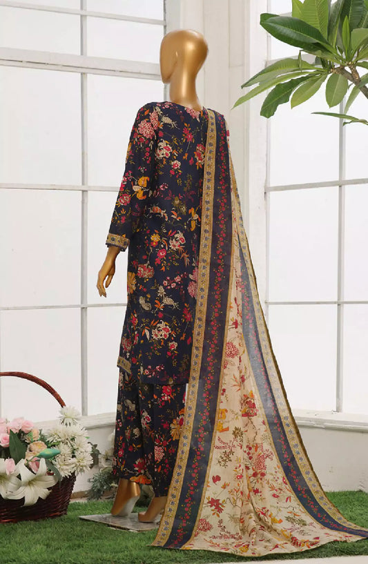 Bin Saeed Exclusive Printed Stitched Cotton Collection - Design 14