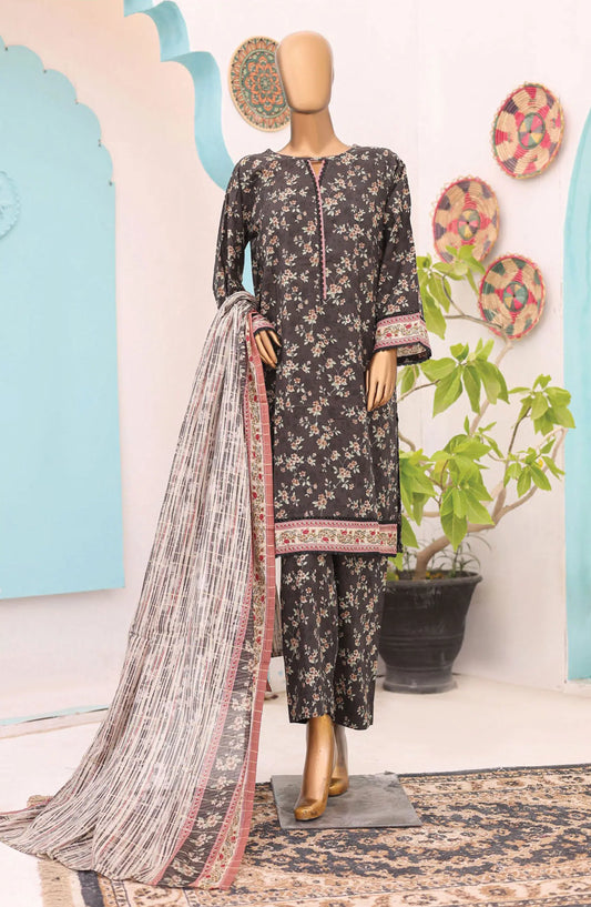 Bin Saeed Printed Lawn Collection 2024 Vol 13 - Design 14
