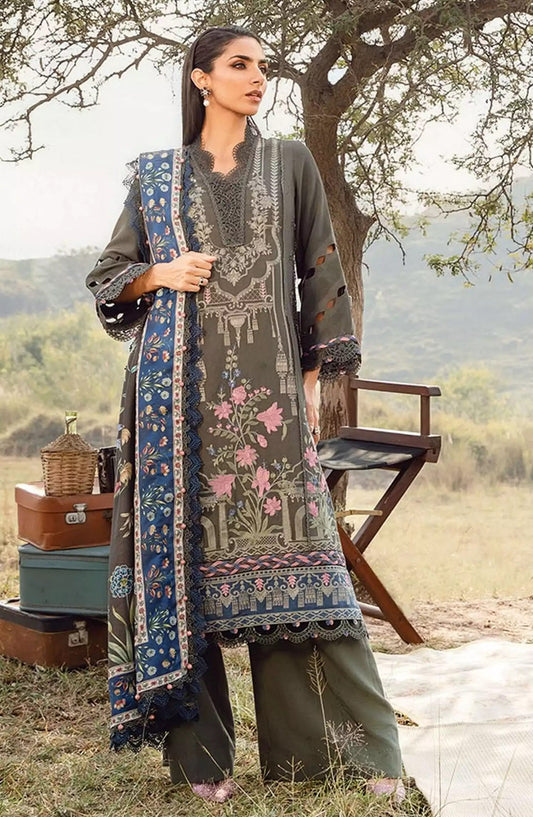 Maria B Unstitched M. Prints Winter 2024 - DESIGN-01 A