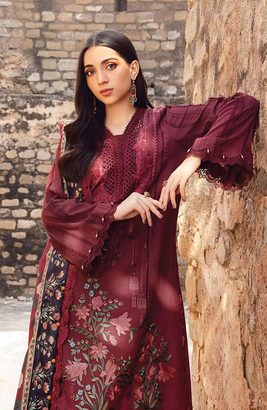 Maria B Unstitched M. Prints Winter 2024 - DESIGN-01 B