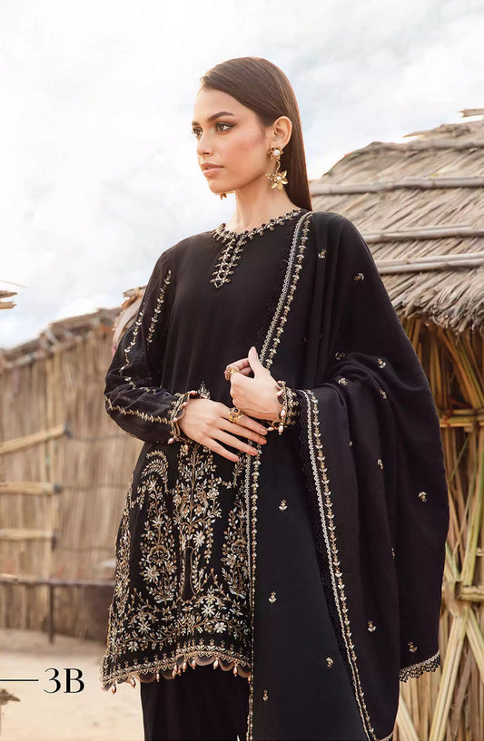 Maria B Unstitched M. Prints Winter 2024 - DESIGN-03 B