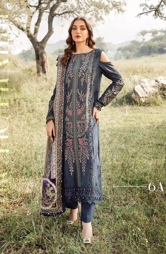 Maria B Unstitched M. Prints Winter 2024 - DESIGN-06 A