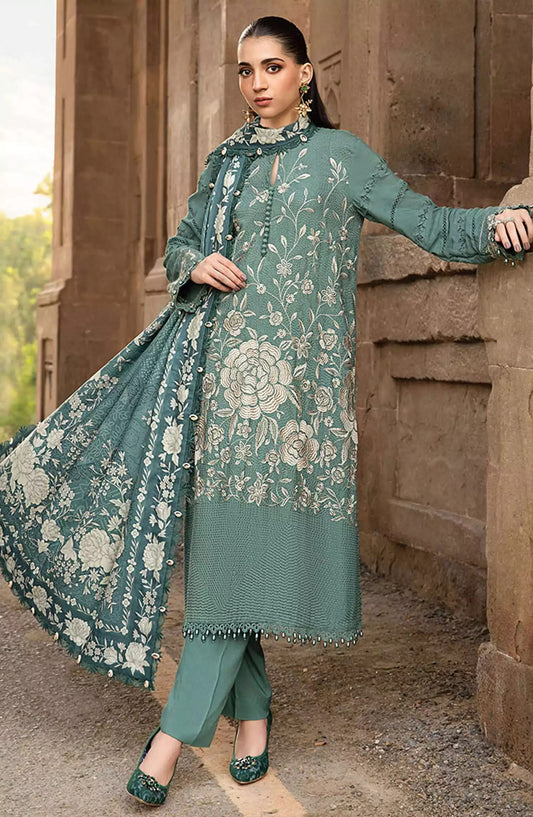 Maria B Unstitched M. Prints Winter 2024 - DESIGN-08 A