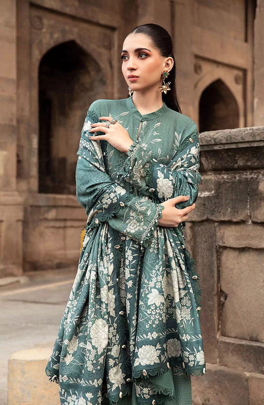 Maria B Unstitched M. Prints Winter 2024 - DESIGN-08 A