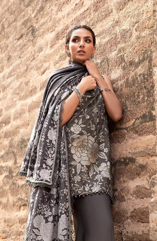 Maria B Unstitched M. Prints Winter 2024 - DESIGN-08 B