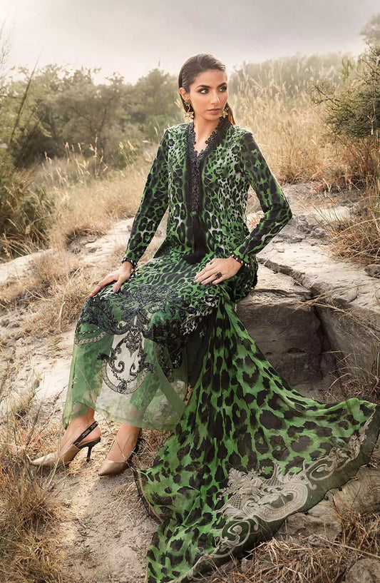 Maria B Unstitched M. Prints Winter 2024 - DESIGN-09 A