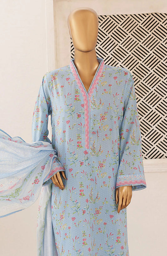 Bin Saeed Printed Lawn Collection 2024 - Design 01