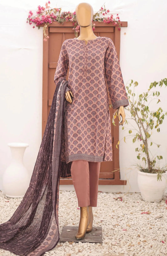 Bin Saeed Printed Lawn Collection 2024 Vol 15 - Design 01