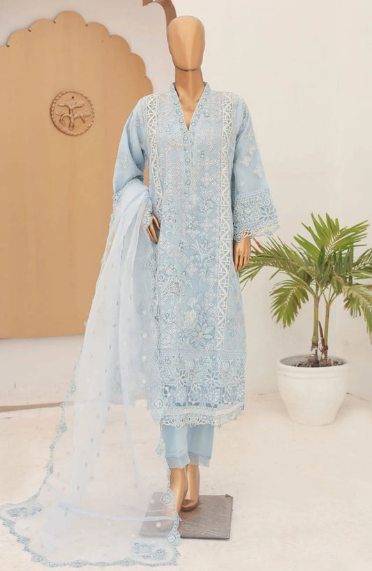 Bin Saeed Exclusive Luxury Fancy Embroidered Collection - Design 01