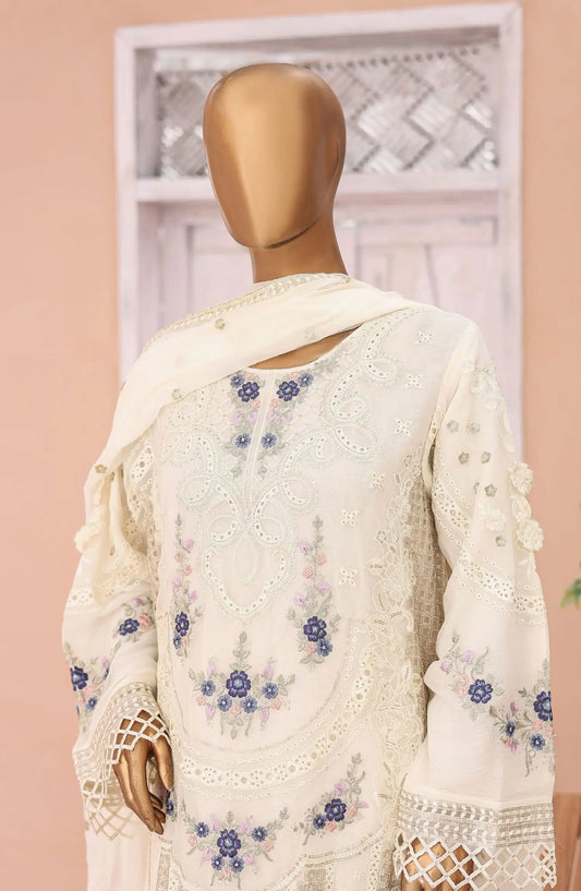 Bin Saeed Gira Chiffon Embroidered Collection Vol 02 - Design 01