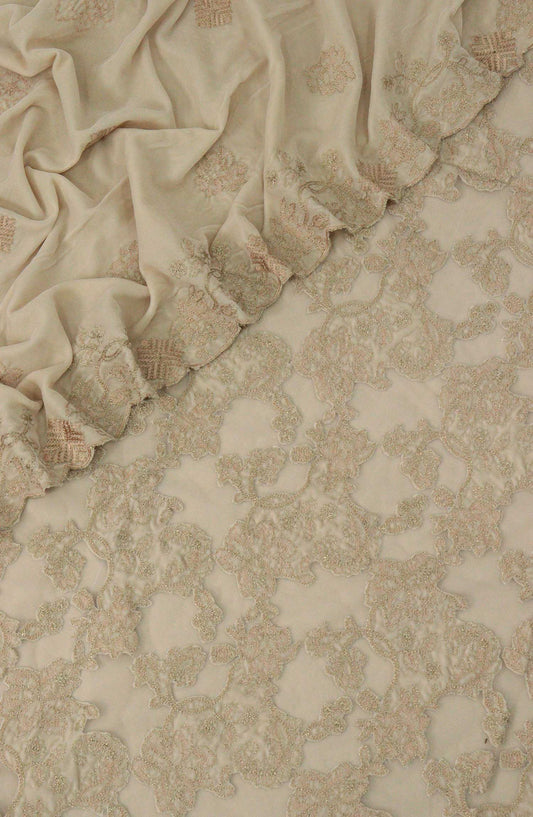 Exclusive Embroidered Unstitch Velvet Collection Vol 02 - DESIGN-01