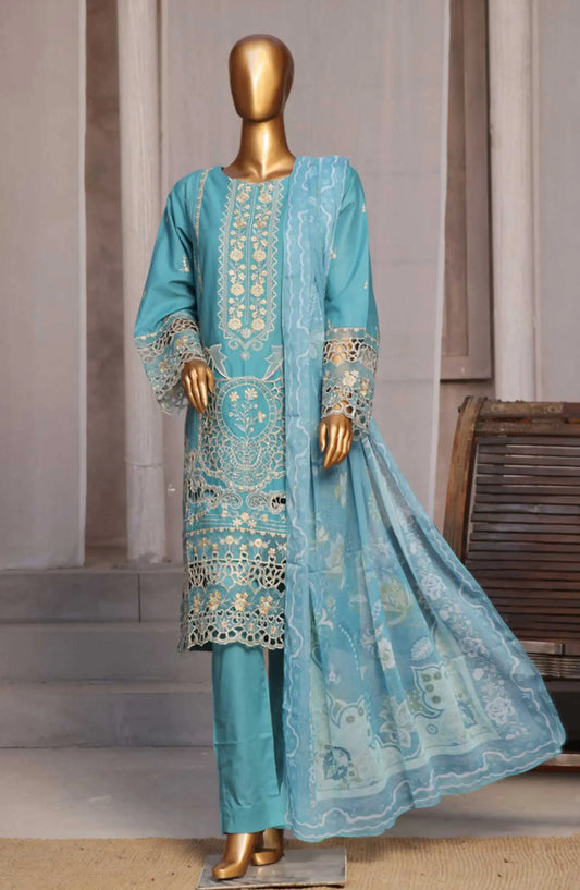 Bin Saeed Luxury RTW Embroidered Cotton Collection Vol 05 - Design 01