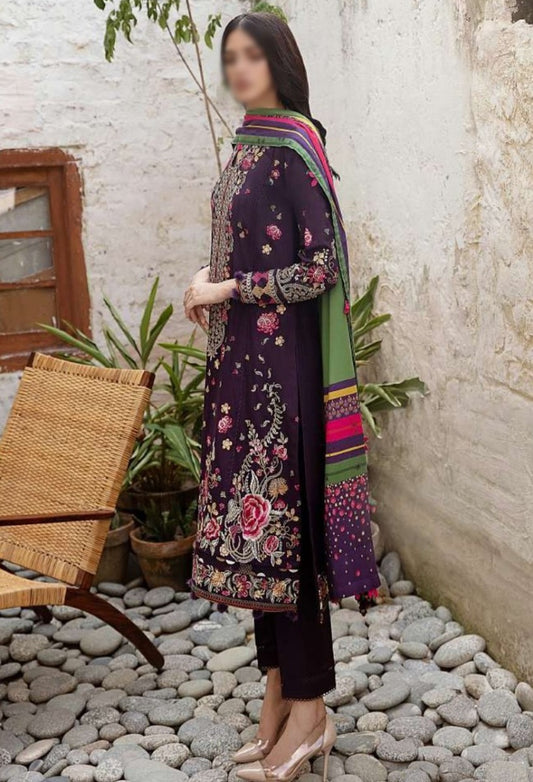 Jazmin IRIS Embroidered Fall Winter Collection 2023 - Design 01