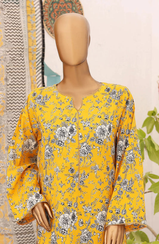 Bin Saeed Printed Lawn Collection 2024 Vol 14 - Design 01