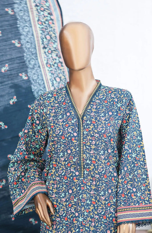 Bin Saeed Khaddar Winter Collection - Design 01