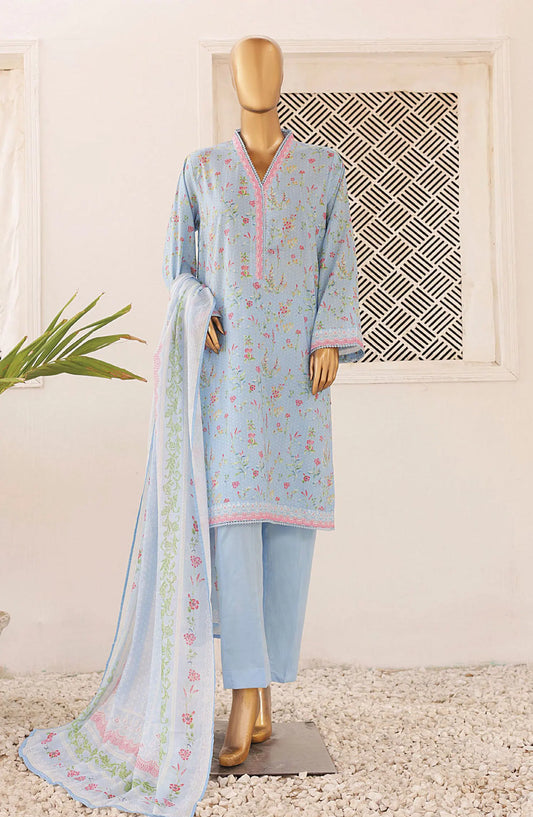 Bin Saeed Printed Lawn Collection 2024 - Design 01