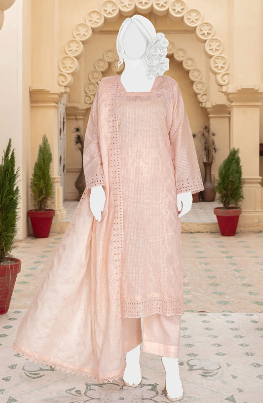 Kahkeshan Embroidered Slub Lawn Collection 2024 - Design 01