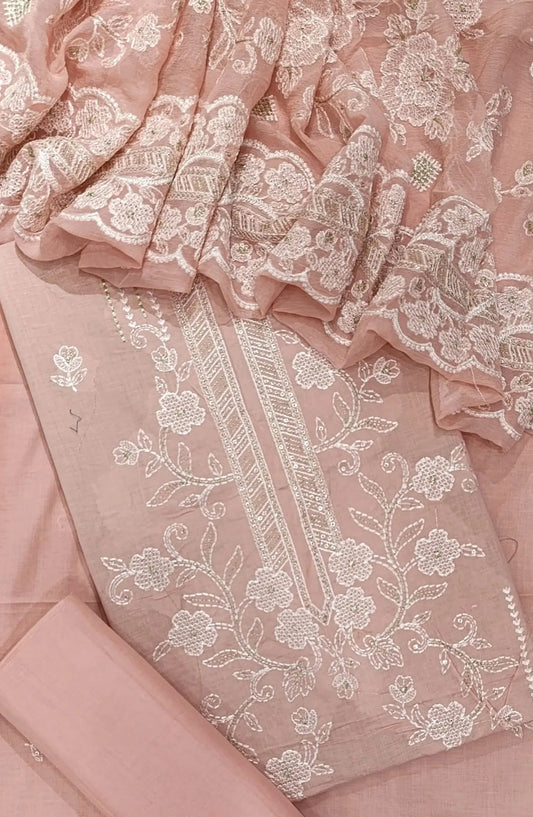 Dhagakari Embroidered Lawn Collection 2024 - Design 01