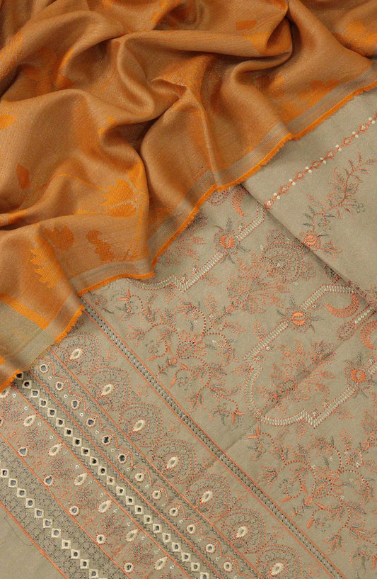 Pushpa Dhanak Embroidered Collection - PDEC-Design 01