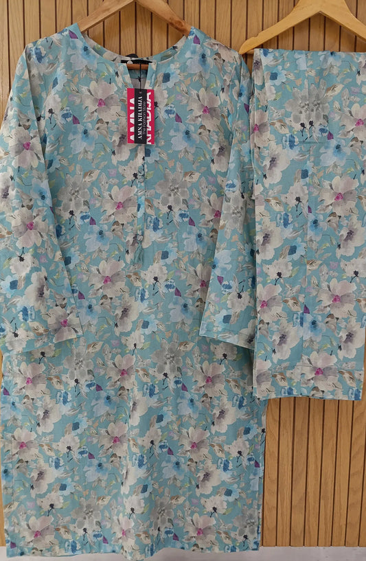 Everyday Essentials 2 Pc Co Ords Vol 04 By Amna Khadija - Design 01