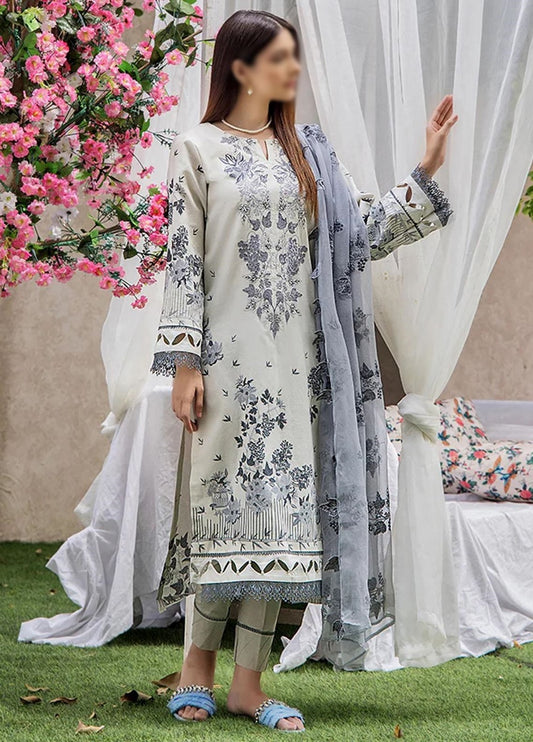 Design 01 "Koel" by Hum dum Lawn Collection 2023