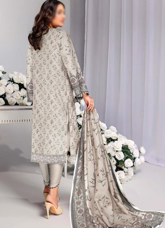 Mahay Libas E Khas Digital Printed Dobby Collection - Design 01 Liliana