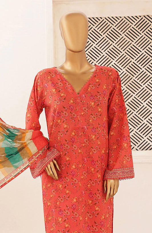 Bin Saeed Printed Lawn Collection 2024 - Design 02