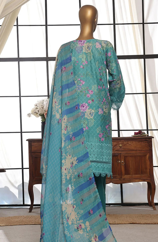 SADABAHAR Printkari Print Over Chikankari Collection 2024 - Design 02
