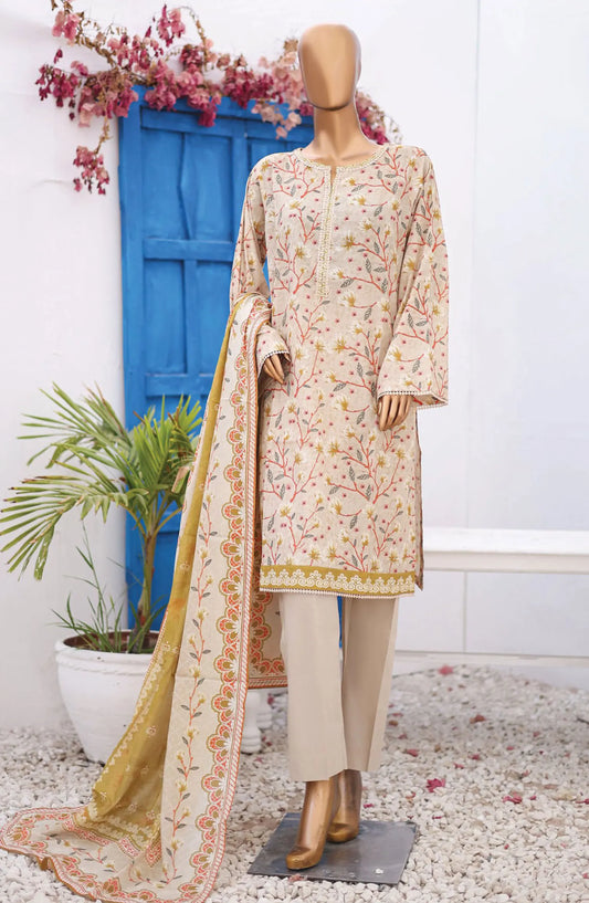 Bin Saeed Printed Lawn Collection 2024 Vol 11 - Design 02
