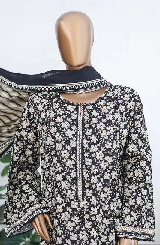 Bin Saeed Khaddar Winter Collection - Design 02