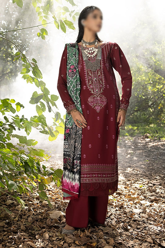 Mirk Embroidered Dhanak Collection 2023  - HC - Design 02