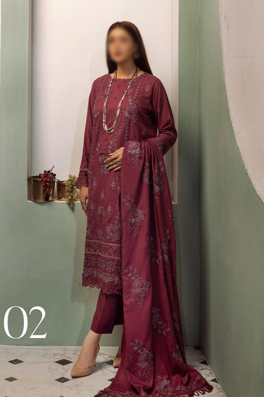 Dhanak Nigah E Shokh Embroidered Collection 2023 - Design 02