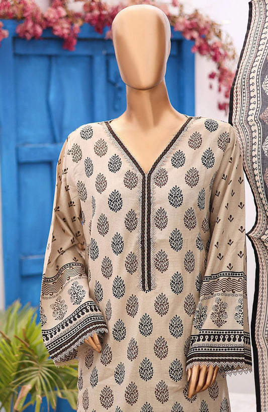 Bin Saeed Printed Lawn Collection 2024 Vol 12 - Design 02