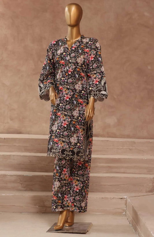 Bin Saeed Exclusive Cotton Embroidered Co Ords Collection Vol 01 - Design 02