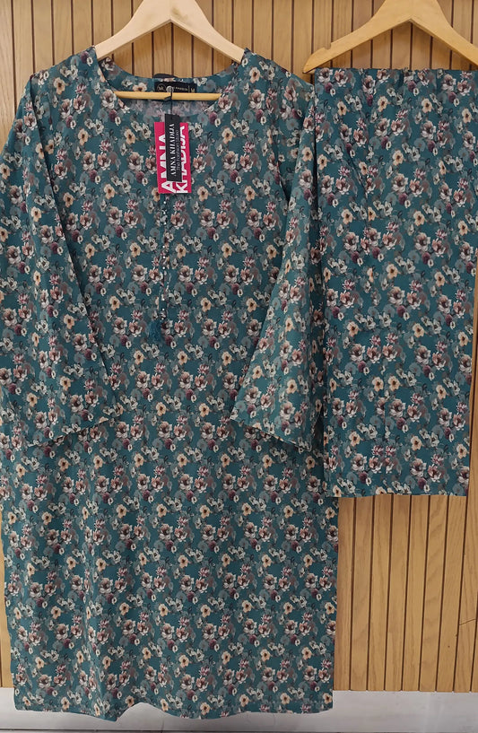 Everyday Essentials 2 Pc Co Ords Vol 04 By Amna Khadija - Design 02