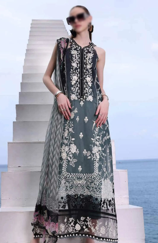 Saadia Asad Noor Luxe Printkari 2024 - Design 02 B