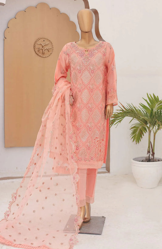 Bin Saeed Exclusive Luxury Fancy Embroidered Collection - Design 03