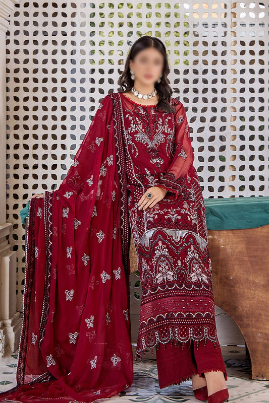 Pareesha Luxury Chiffon Collection By Humdum Collections - Design 03