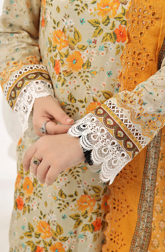 Zynah Digital Chickenkari Vol-2  By VS Textiles - Design 03