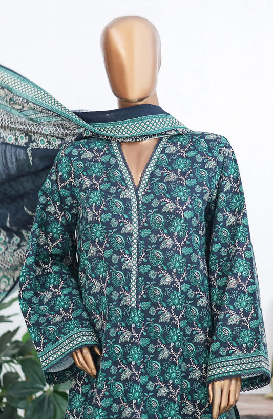 Bin Saeed Khaddar Winter Collection - Design 03