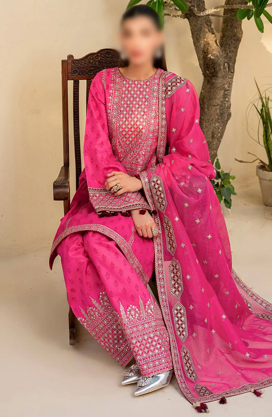 Jazmin Iris Eid Lawn SS Collection 2024 - Design 03