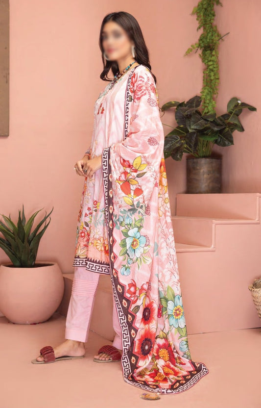 Zainab Digital Printed Luxury Lawn Collection - Design 03