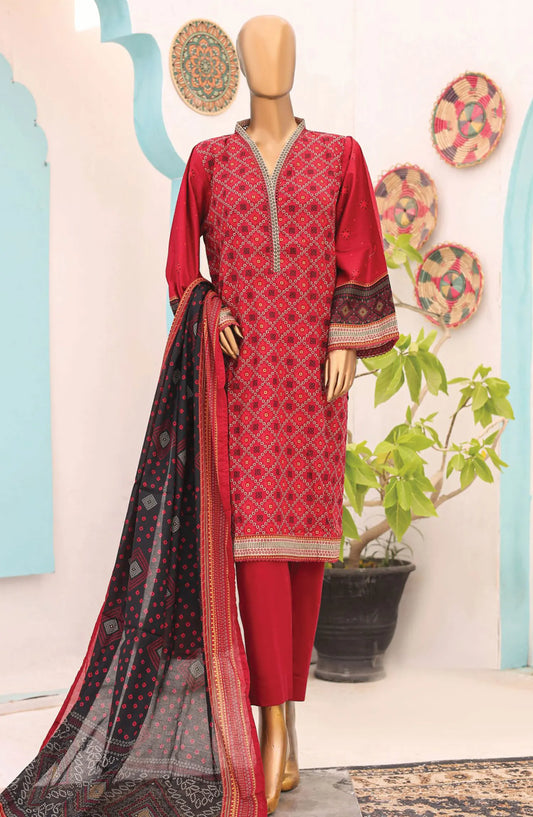Bin Saeed Printed Lawn Collection 2024 Vol 11 - Design 03