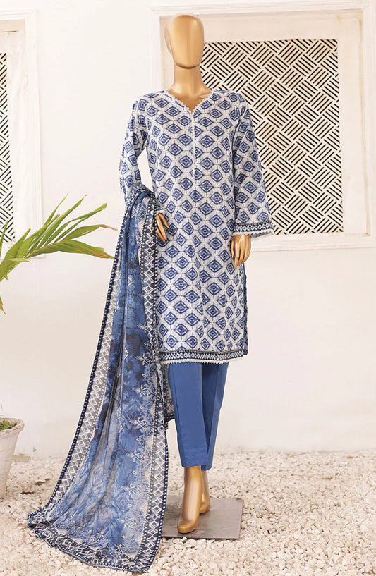 Bin Saeed Printed Lawn Collection 2024 - Design 03