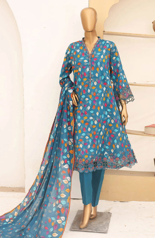 Bin Saeed Exclusive Frocks Embroidered Collection 2024 Vol 04 - Design 03