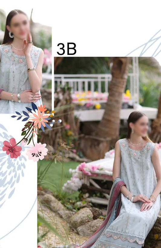 Saadia Asad Noor Luxe Printkari 2024 - Design 03 B