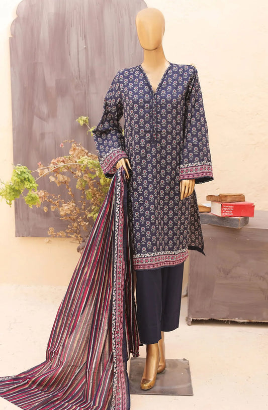 Bin Saeed Printed Lawn Collection 2024 Vol 14 - Design 04