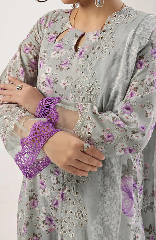 Zynah Digital Chickenkari Vol-2  By VS Textiles - Design 04