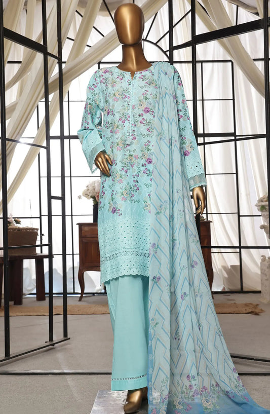 SADABAHAR Printkari Print Over Chikankari Collection 2024 - Design 04
